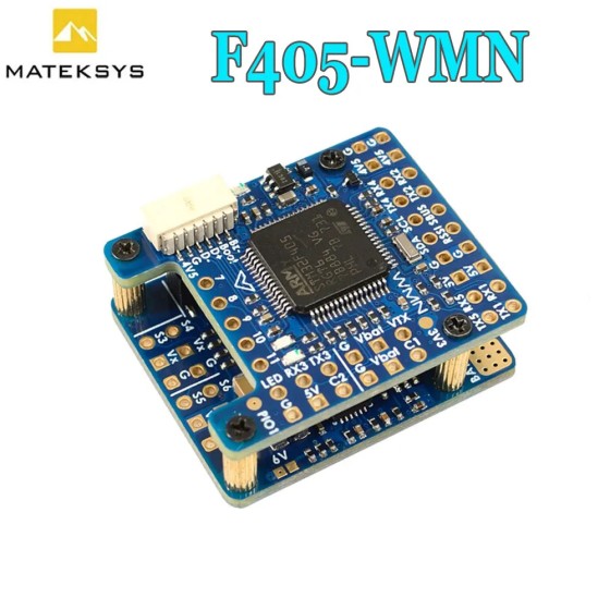 Original MATEK F405-WMN F405 Flight Controller STM32F405RGT6 W/ Baro OSD Blackbox 132A Current 2-6S for Fixed Wing Drone Parts